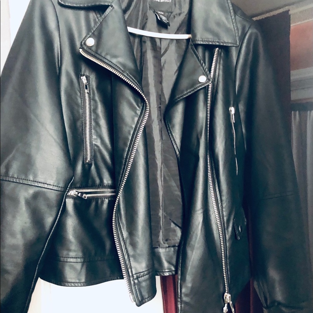 Leather jacket